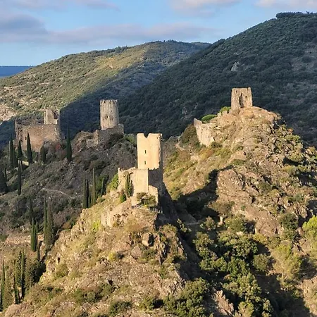 Bijou Surdespine Air Conditioned 100m To Historic 4 Cathar Châteaux Access To A Very Pretty Riverside Garden!! Appartement